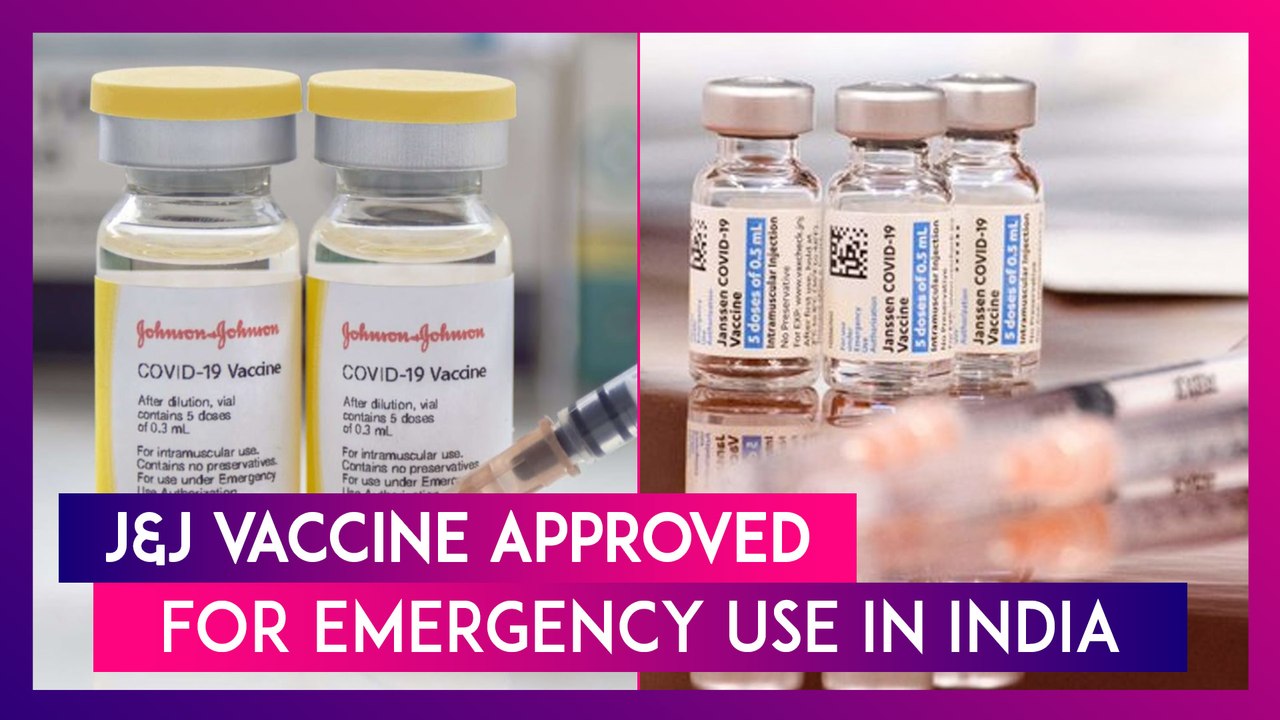 Johnson & Johnson's COVID-19 Vaccine Approved For Emergency Use In India