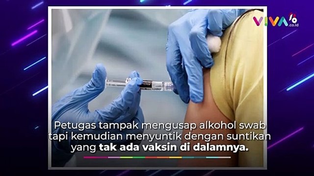 Nakes Nakal Ketahuan Suntik Vaksin Kosong ke Warga di Pluit