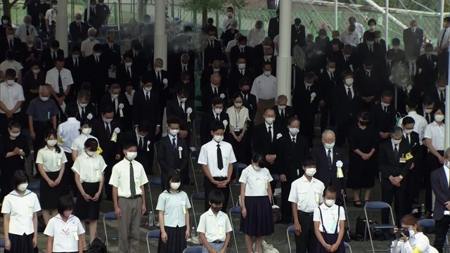 Нагасаки вспоминает жертв атомной бомбардировки