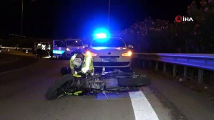 Bursa’da feci motosiklet kazası : 1 ölü