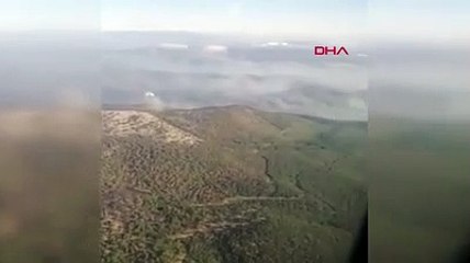 Kavaklıdere ve Menteşe'deki orman yangınında 7'nci gün