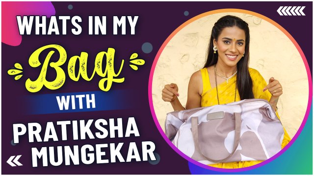 WHATS IN MY BAG ft Pratiksha Mungekar Jeev Majha Guntala Colors Marathi