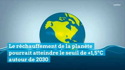 Le rapport des experts climat de l’ONU est alarmant: le seuil de +1,5ºC atteint 10 ans plus tôt que prévu