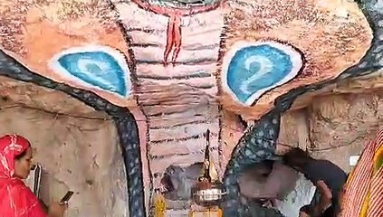 शिव के नन्हे भक्त ने किया जलाभिषेक