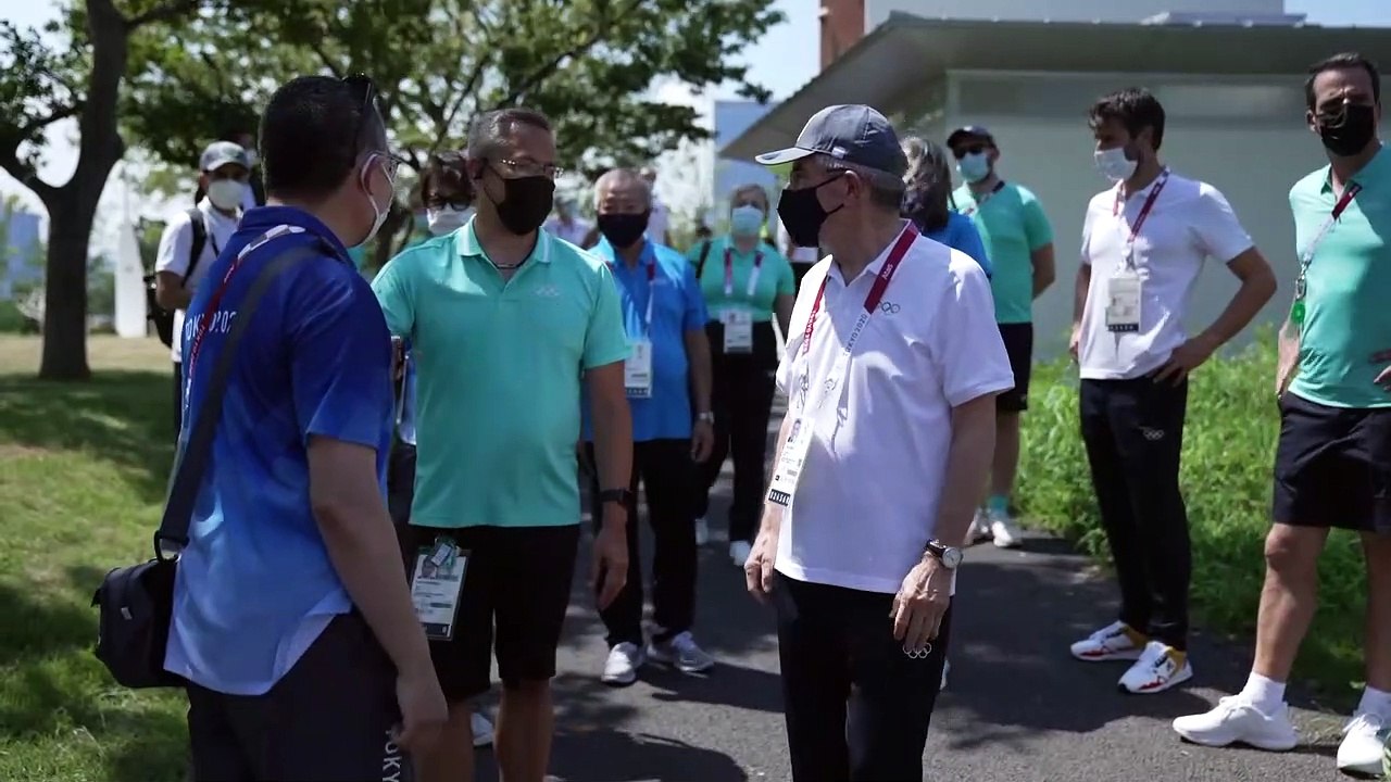 International Olympic Committee President Thomas Bach hails games as symbol of world hope and solidarity