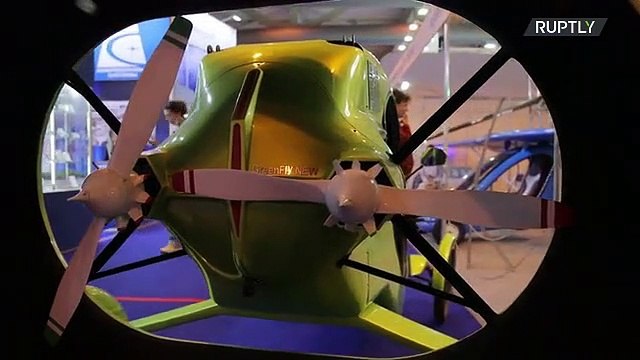Russia: Aircraft designer from Pyatigorsk demonstrates convertible planes at MAKS-2021