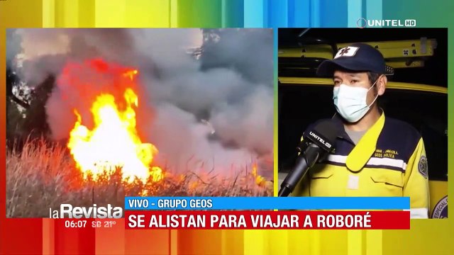 Bomberos Voluntarios de Cochabamba alistan contingente para enviar ayudar con los incendios en Roboré