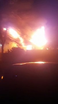 Após extinguirem incêndio, bombeiros encontram corpo carbonizado, em Altônia