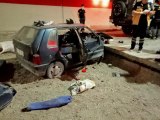 Son dakika haberi! Tadilat dolasıyla trafiğe kapalı Ovit Tüneli'nde duvara çarpan otomobilin sürücüsü öldü
