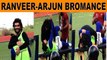 Ranveer Singh-Arjun Kapoor's Bromance during football match goes viral