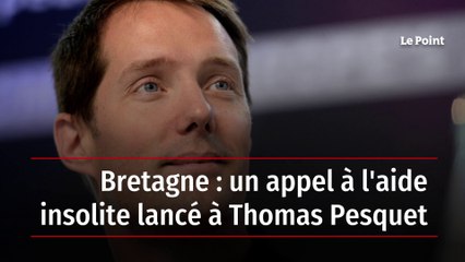 Bretagne : un appel à l'aide insolite lancé à Thomas Pesquet