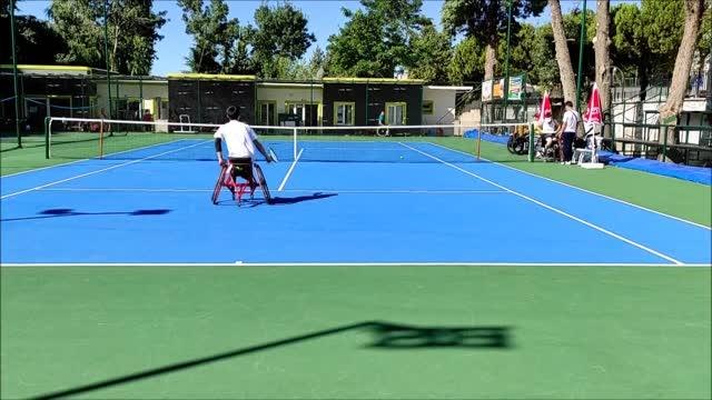Tekerlekli Sandalye Tenis Akıncılar Türkiye Şampiyonası başladı