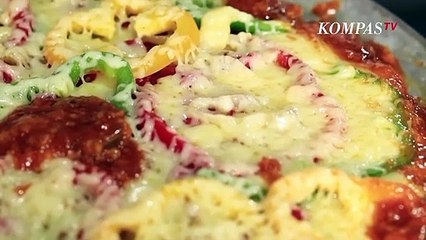 Unik! Ini Dia Bentuk Bakso Pizza, Sudah Pernah Coba?