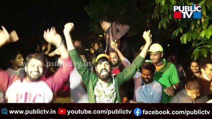 Bigg Boss Kannada Season 8 Winner Manju Pavagada Got Grand Welcome From Friends and Fans