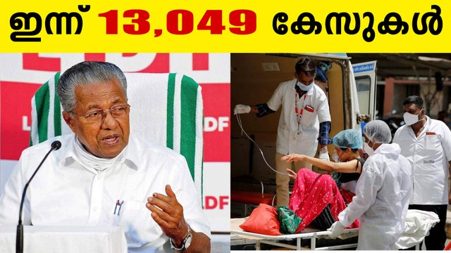 സംസ്ഥാനത്ത് ഇന്ന് 13,049 പേര്‍ക്ക് കോവിഡ്-19 സ്ഥിരീകരിച്ചു. മല