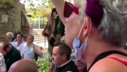 Yangın bölgesinde provokasyon! Bakan Kurum hemen müdahale etti