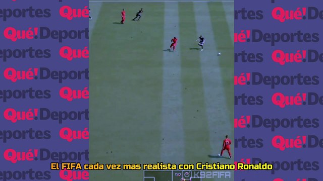 El FIFA cada vez mas realista con Cristiano Ronaldo