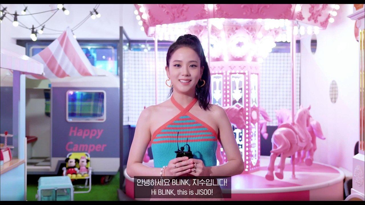 WELCOME MESSAGE from JISOO