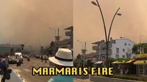 'Turkey Wildfires: Orange Smoke Clouds Take Over the Marmaris Skies '