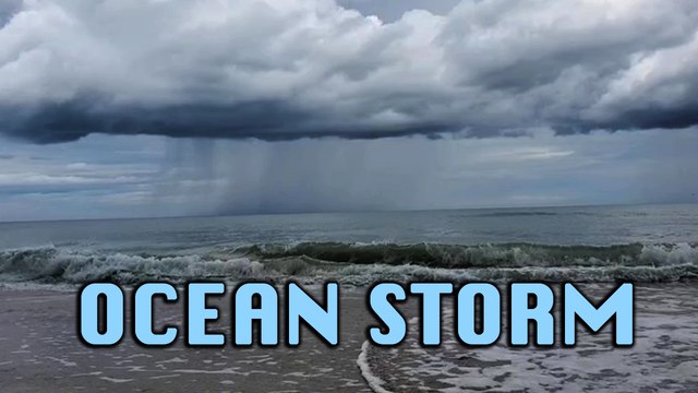 'Dark Storm Clouds Loom Over Florida Ocean *BEYOND Breathtaking*'