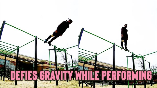 'Ukrainian Otaku Defies Gravity While Performing Jaw-Dropping Tricks'