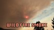 'BC, Canada: Wildfire Smoke Looms Over Kamloops Skies'