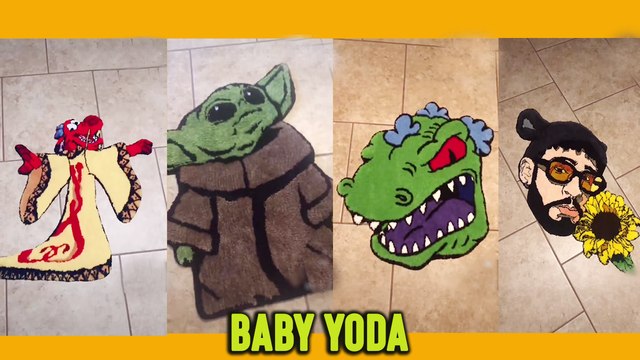 'Tuft Enough: This TikTok Artist Pays Tribute to her Favorite Personalities/Characters by Making Customized Rugs of them'