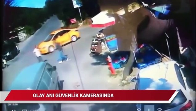Manavların kavgası kanlı bitti, dehşet anı kameralara yansıdı
