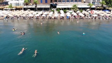 Marmaris’te hayat normale döndü