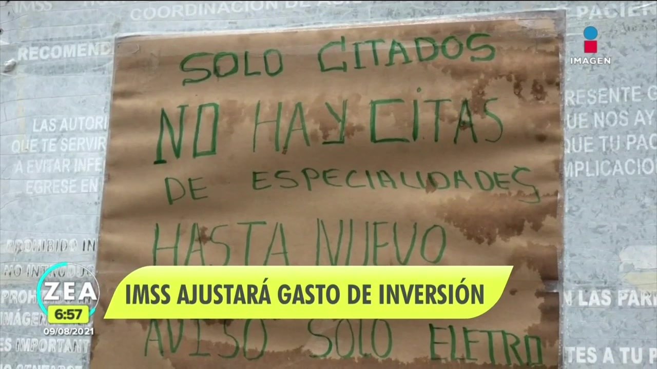 IMSS ajustará su gasto de inversión