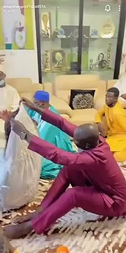 Or, make up, sagnsé... : Zahra Mbow se fait toute belle pour le baptême de son fils