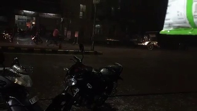 जिला मुख्यालय पर देर शाम तेज हवा के साथ बरसे मेघ