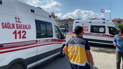 Kaza yaptığı motosikleti olay yerinden kaçırdı... O anlar anbean kamerada