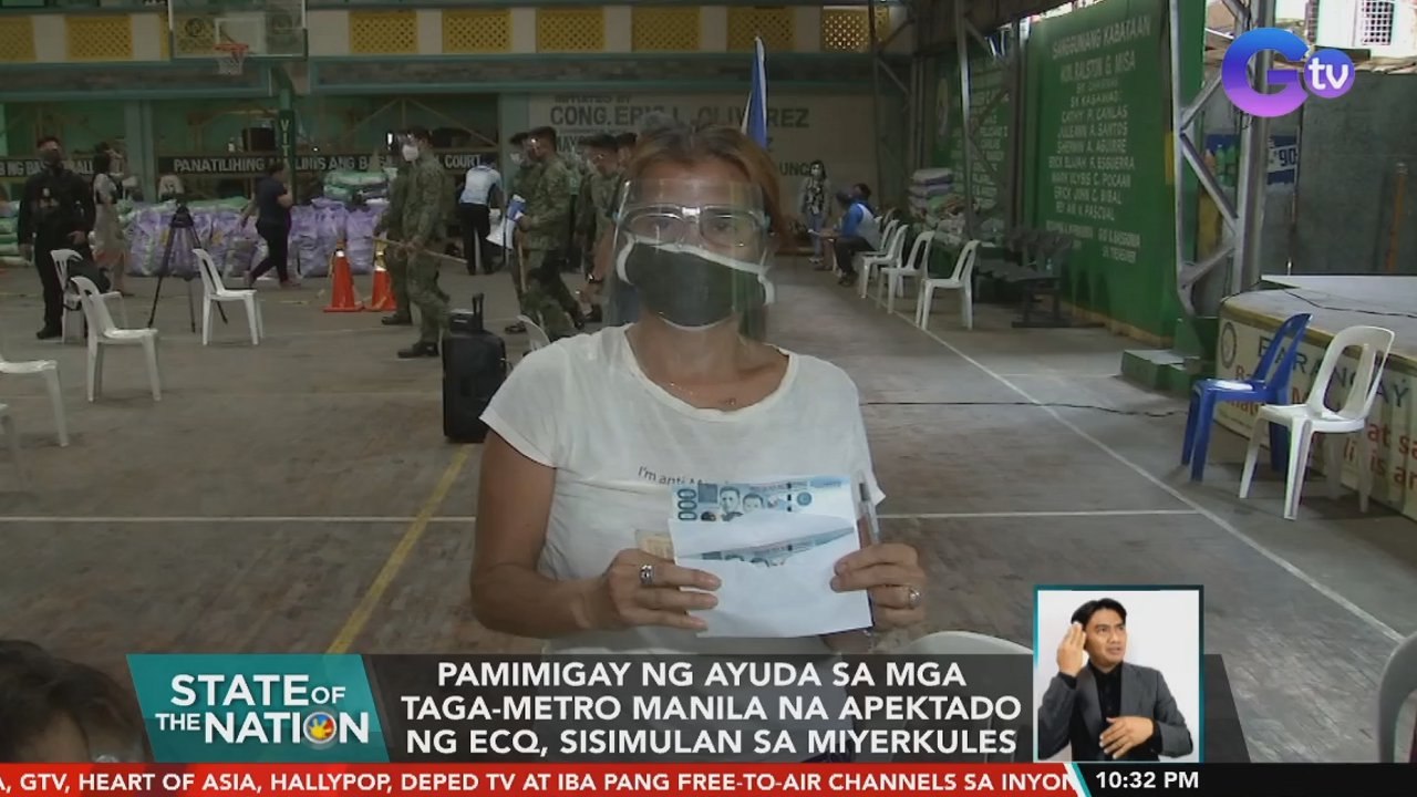 Pamimigay ng ayuda sa mga taga-Metro Manila na apektado ng ECQ, sisimulan sa Miyerkules | SONA