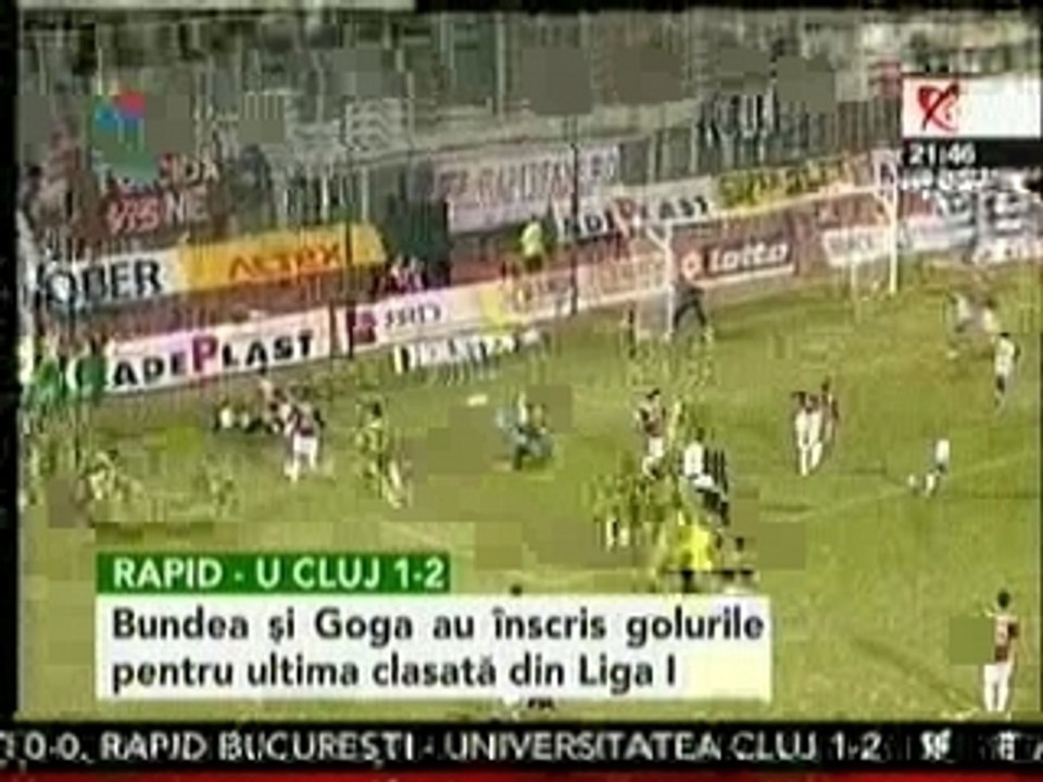 Rapid - U Cluj 1-2 !
