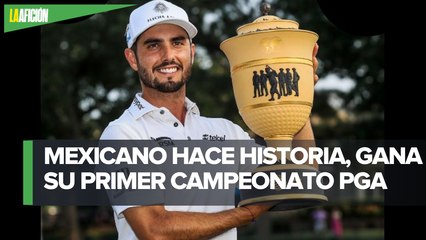 Abraham Ancer se corona por primera vez en PGA