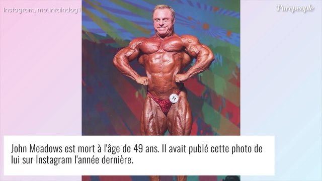 John Meadows : Mort inattendue du célèbre bodybuilder à 49 ans, un choc pour sa famille