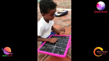 திருநெல்வேலி : எழுதும் போதே தூங்கும் குழந்தை , சமூக வலைதளங்களில் வைரலாகும் வீடியோ