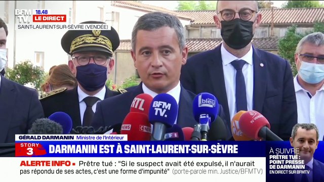 Gérald Darmanin: le suspect ne pouvait pas quitter le territoire national en attendant la décision de justice