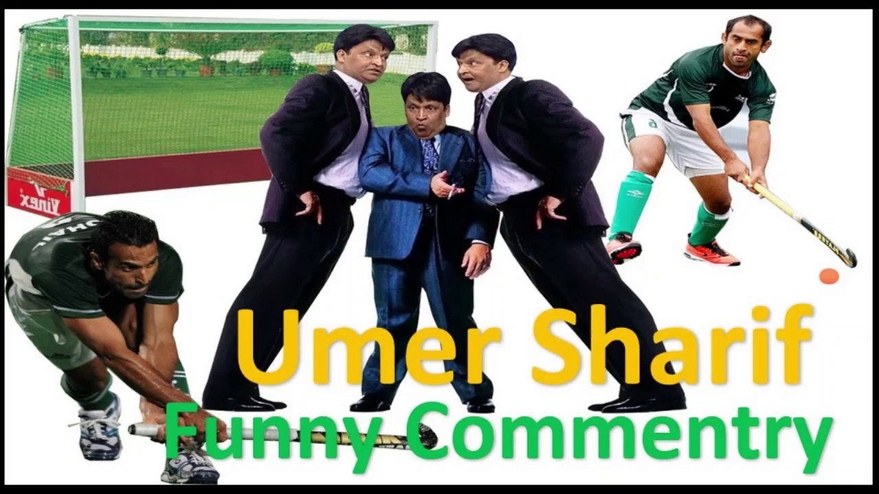 umer sharif funny commentary