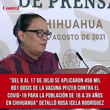 Se aplicaron 456 mil 801 dosis de la vacuna Pfizer contra el COVID-19 de 18 a 39 años