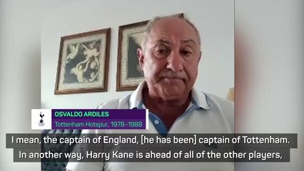 Download Video: Ardiles hoping Kane stays at Spurs for a 'long time'