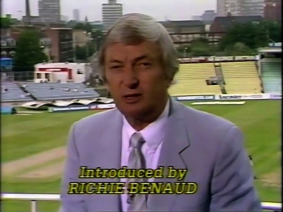 ENGLAND v PAKISTAN 5th TEST MATCH DAY 5 THE OVAL 1987