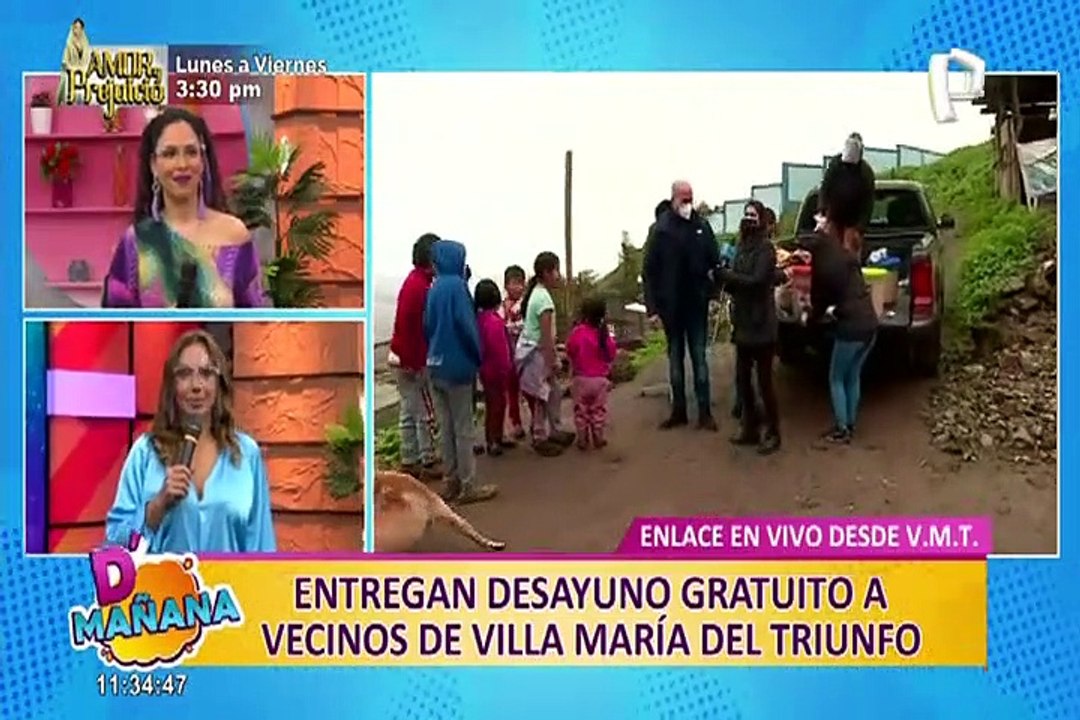 “El ángel de los desayunos” lleva 200 desayunos a AA.HH. en Villa María del Triunfo