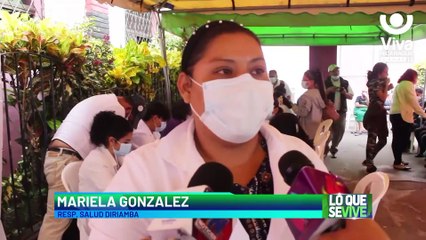 Continúa proceso de inmunización contra la Covid-19 en Carazo