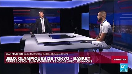 "Je ne prendrai pas le numéro 94" chez les New York Knicks : Evan Fournier sur FRANCE 24
