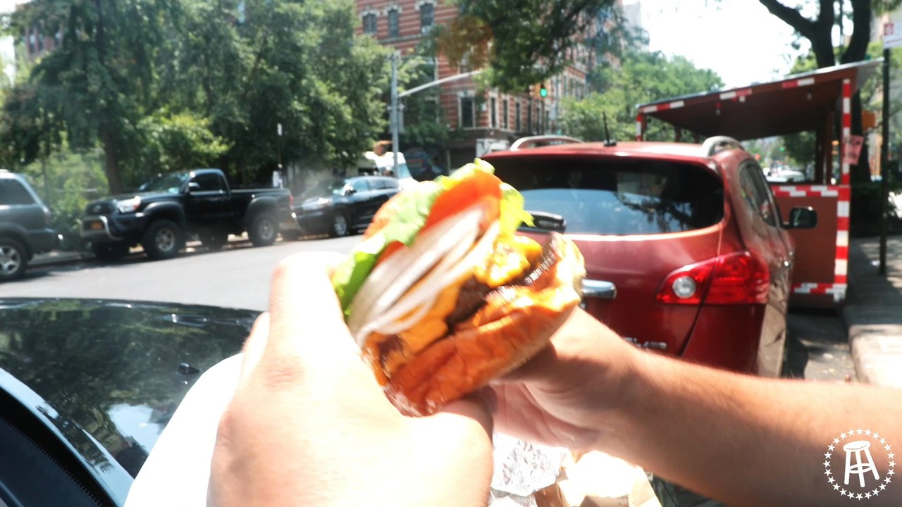 The Most Coincidental 5 Minutes Of My Life Happened As I Was Eating This Tasty Burger