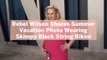 Rebel Wilson Shares Summer Vacation Photo Wearing Skimpy Black String Bikini