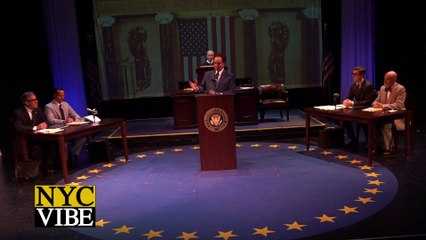 Rich Little in his NYC Theatrical Debut: “Trial on the Potomac, The Impeachment of Richard Nixon”