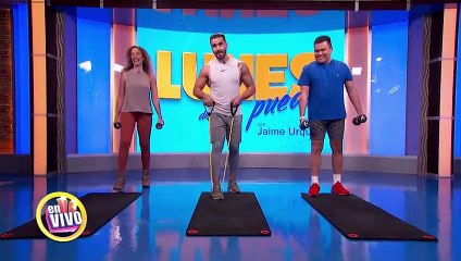 Lunes de ¡Sí puedo! 4 ejercicios desde casa con Jaime Urquilla